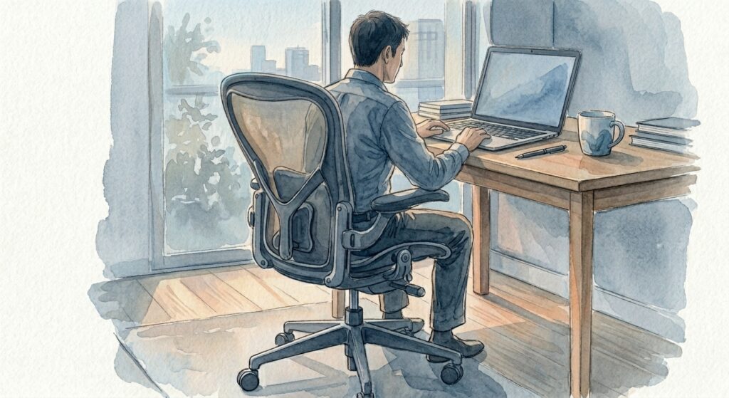 椅子がかわるとの画像