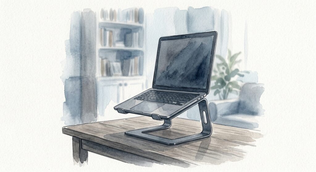 ノートPCスタンドの画像